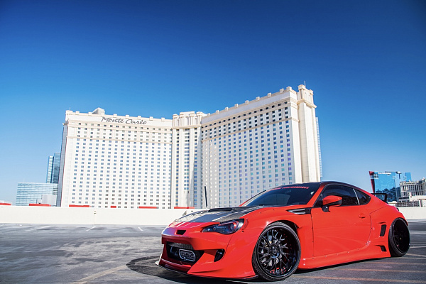 Фото дисков Savini SV70 Черный глянец на Subaru BRZ I