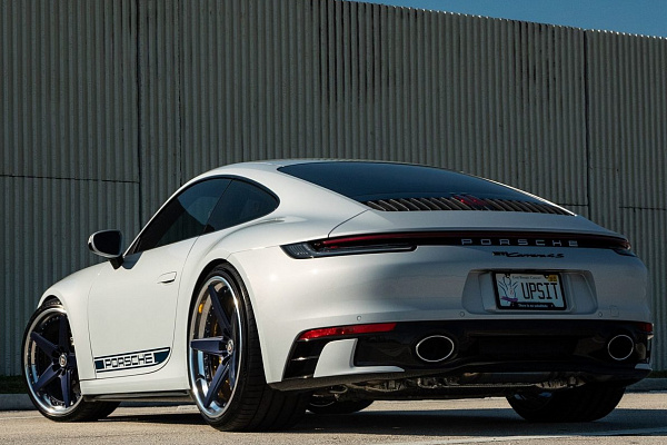 Фото дисков Anrky RS5.3 Черный сатин на Porsche 911 VIII