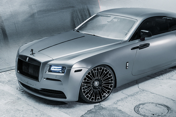 Фото дисков Brixton Forged LX01 Алмазная проточка на Rolls-Royce Wraith