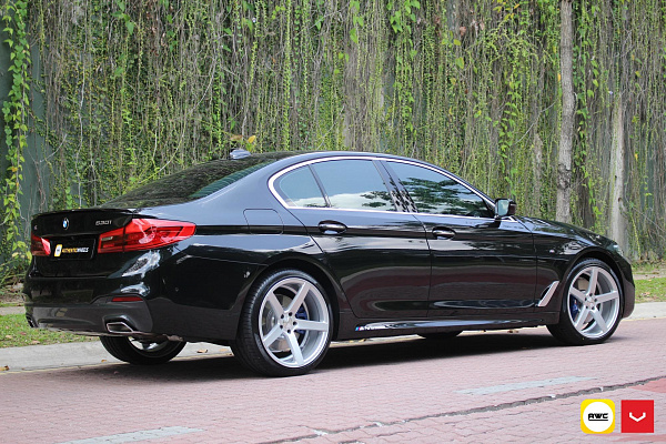 Фото дисков Vossen CV3 Серебро на BMW 5/M5 (G30/F90)