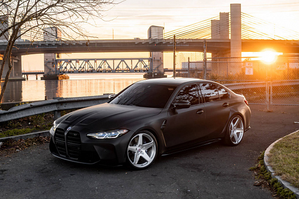 Фото дисков HRE 527M Глянцевый лак на BMW 3/M3 (G2x/G80)