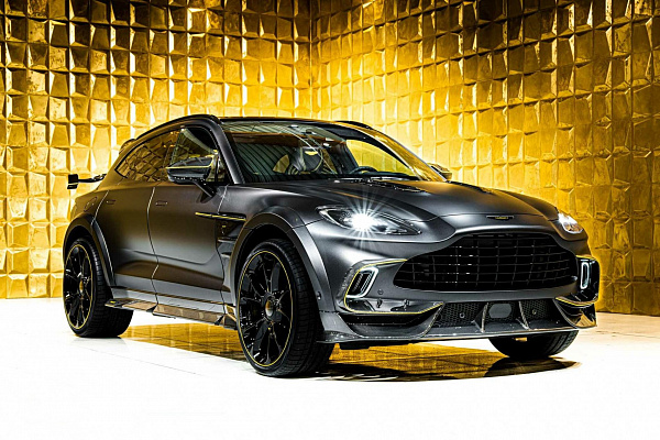Фото дисков Mansory DX.5 Черный глянец на Aston Martin DBX