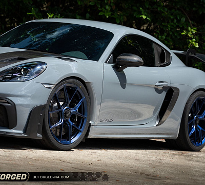 Фото дисков BC Forged ACL51 на Porsche Cayman II