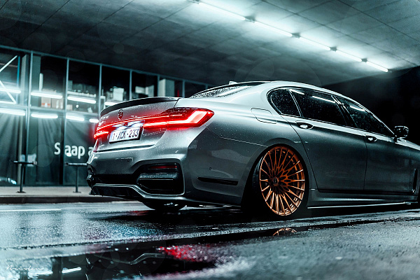Фото дисков Brixton Forged HS1 Сатиновая медь на BMW 7 (G11/G12)