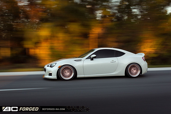 Фото дисков BC Forged HCS04 Другой цвет на Subaru BRZ I
