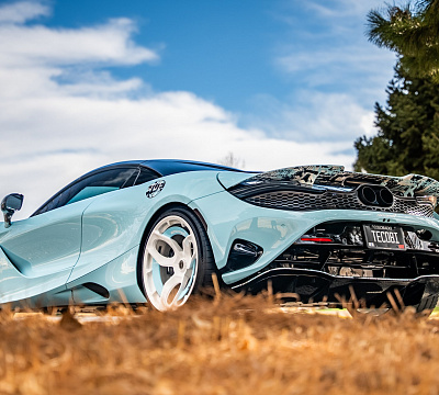 Фото дисков Brixton Forged NC01-R на McLaren 720S