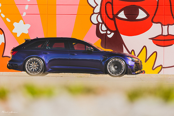 Фото дисков Brixton Forged R11-R Aerotech Глянцевая бронза на Audi A/RS 6 (C8)