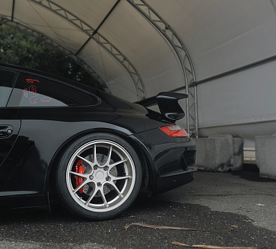Фото дисков Rotiform LTN-J на Porsche 911 VI