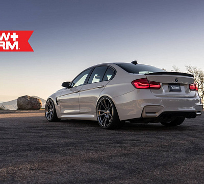 Фото дисков HRE FF04 на BMW 3/M3 (F3x/F80)