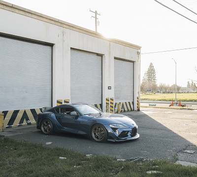 Фото дисков Rotiform RPS на Toyota Supra A90