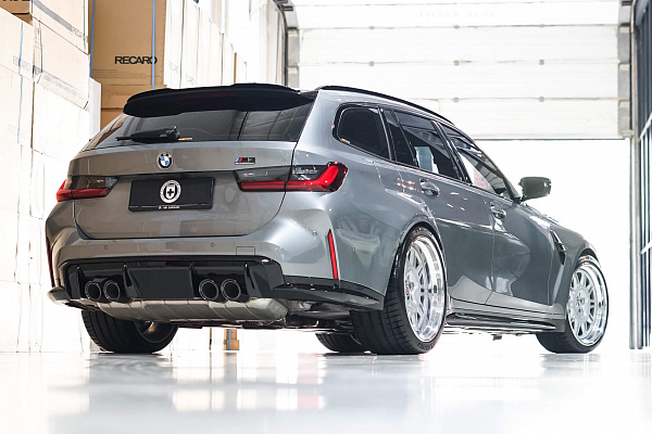 Фото дисков HRE 528 Серебро на BMW 3/M3 (G2x/G80)