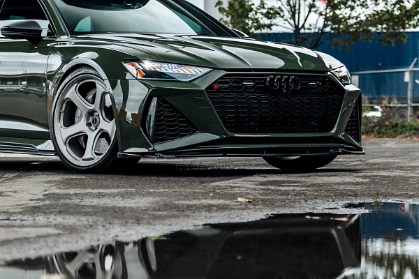 Фото дисков Brixton Forged TR06 Серебро на Audi A/RS 6 (C8)