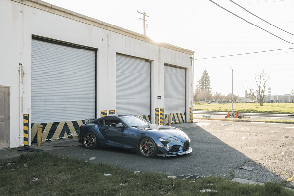 Фото дисков Rotiform RPS Сатиновая бронза на Toyota Supra A90
