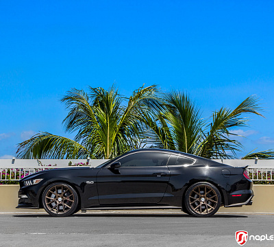 Фото дисков Vossen VFS-10 на Ford Mustang VI