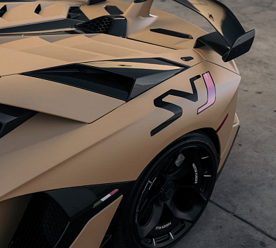 Фото дисков Brixton Forged NC01-R на Lamborghini Aventador