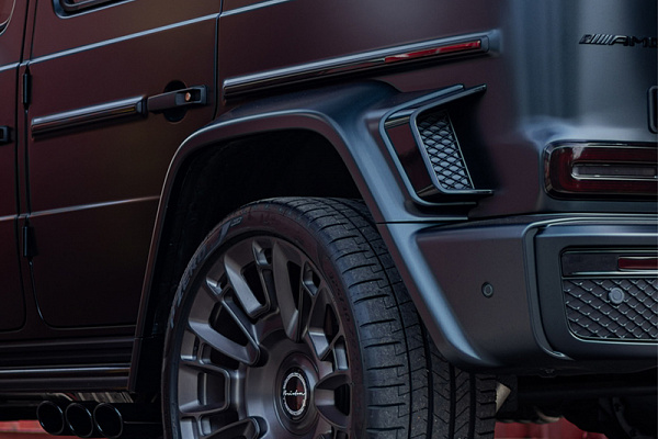 Фото дисков Brixton Forged LX03 Сатиновый темный лак на Mercedes-Benz G-Class III