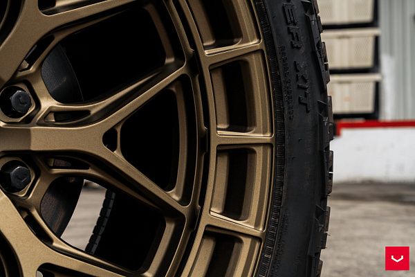Фото дисков Vossen HFX-1 (6-Lug) Сатиновая бронза на Ford F-150 XIV
