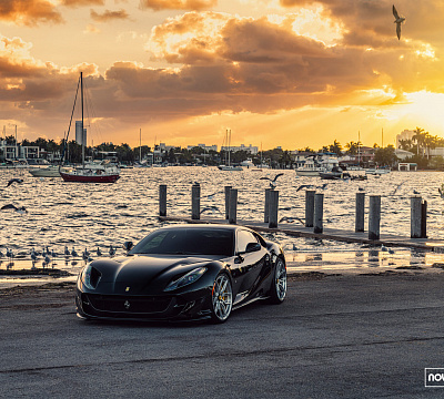 Фото дисков NOVITEC NF11 на Ferrari 812