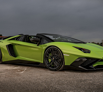 Фото дисков Vossen M-X6 на Lamborghini Aventador