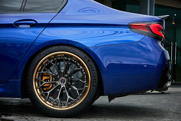 Фото дисков Brixton Forged CM6-R Черный глянец на BMW 5/M5 (G30/F90)