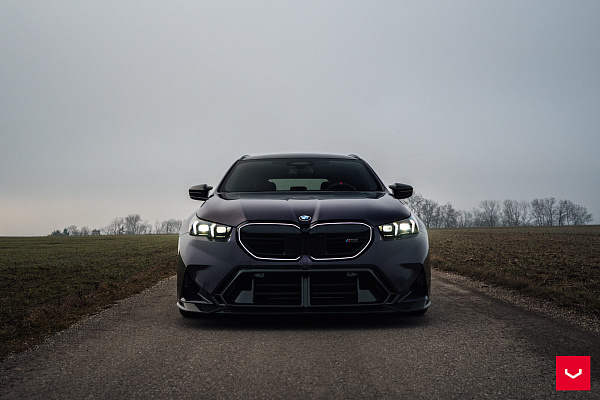 Фото дисков Vossen HF-9 Сатиновая темная бронза на BMW 5/M5 (G60/G90)