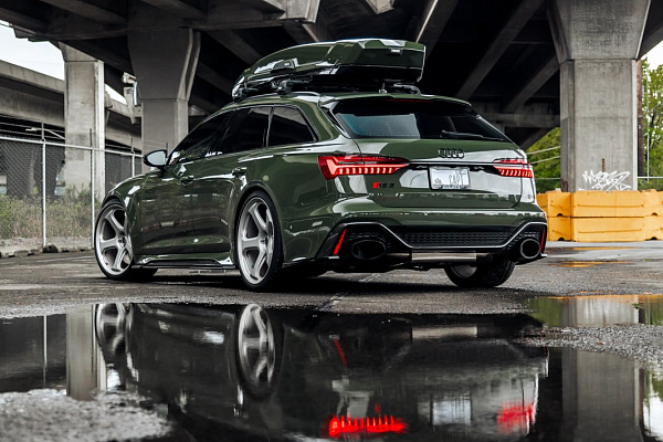 Фото дисков Brixton Forged TR06 Серебро на Audi A/RS 6 (C8)
