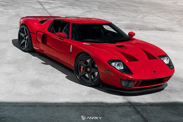Фото дисков Anrky RS5.3 Черный сатин на Ford GT I