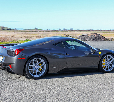Фото дисков HRE R101 Lightweight на Ferrari 458