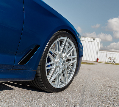 Фото дисков Vossen HF-7 на BMW 5/M5 (G30/F90)