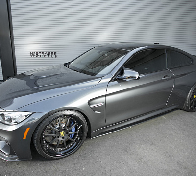 Фото дисков Strasse Wheels R10 Performance на BMW 4/M4 (F32/F82)