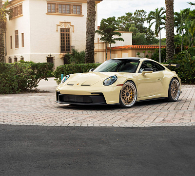 Фото дисков HRE 300 на Porsche 911 VIII