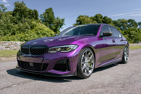 Фото дисков HRE FF10 Серебро на BMW 3/M3 (G2x/G80)