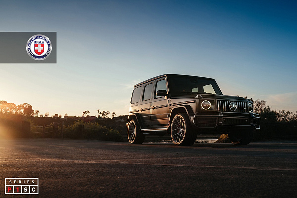 Фото дисков HRE P101SC Сатиновый графит на Mercedes-Benz G-Class III