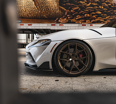 Фото дисков Vossen HF-5 на Toyota Supra A90