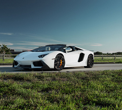 Фото дисков Anrky AN28 на Lamborghini Aventador