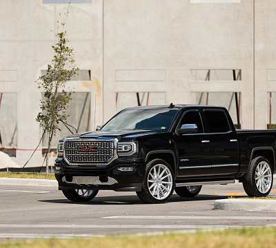 Фото дисков Vossen HF6-1 на GMC Sierra III