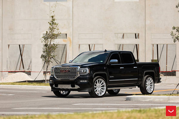 Фото дисков Vossen HF6-1 Серебро на GMC Sierra III