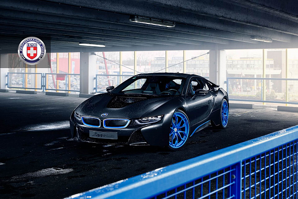 Фото дисков HRE S201H Синий сатин на BMW i8