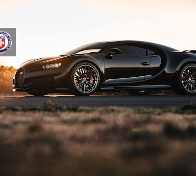 Фото дисков HRE P103 на Bugatti Chiron