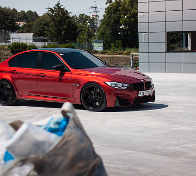 Фото дисков Vossen VFS-5 на BMW 3/M3 (F3x/F80)