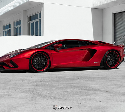 Фото дисков Anrky S3-X5 на Lamborghini Aventador
