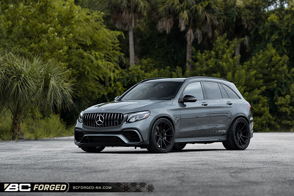 Фото дисков BC Forged EH173 Черный матовый на Mercedes-Benz GLC (X253, C253)