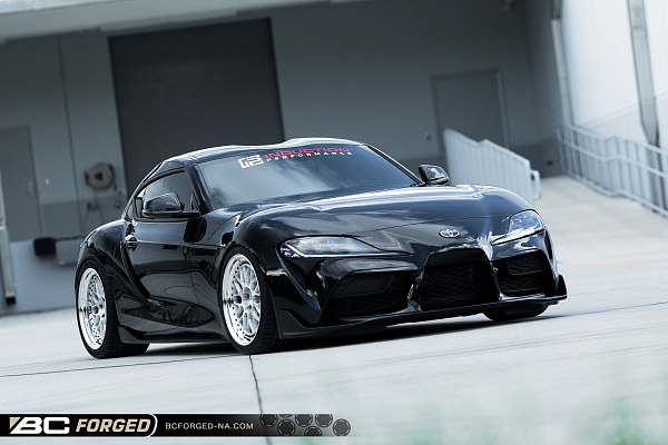 Фото дисков BC Forged LE81 // MLE81 Глянцевый лак на Toyota Supra A90