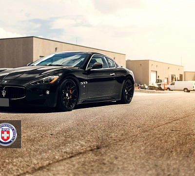 Фото дисков HRE P40SC на Maserati GranTurismo I