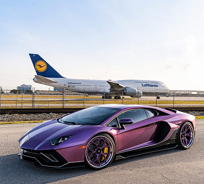 Фото дисков Anrky S3-X0 на Lamborghini Aventador
