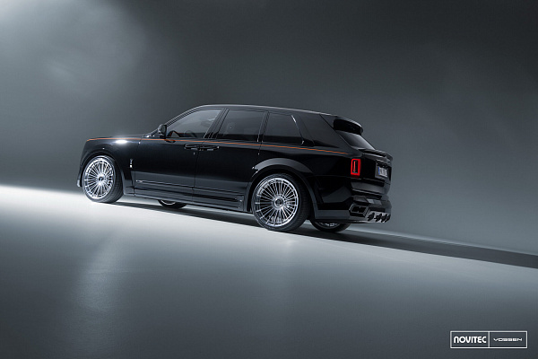 Фото дисков NOVITEC SP4 Глянцевый лак на Rolls-Royce Cullinan