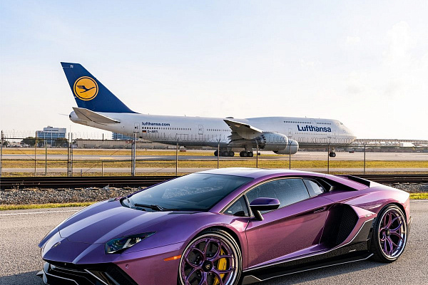 Фото дисков Anrky S3-X0 Другой цвет на Lamborghini Aventador
