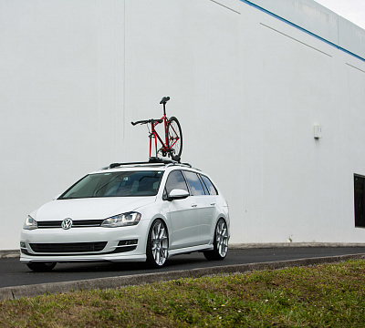 Фото дисков Vossen VFS-6 на Volkswagen Golf VII