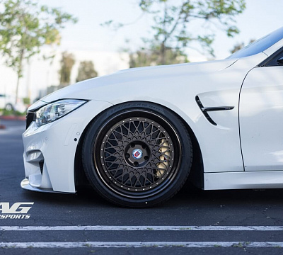 Фото дисков HRE 501 на BMW 4/M4 (F32/F82)