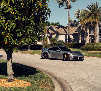 Фото дисков Vossen S17-06 на Porsche 911 VIII